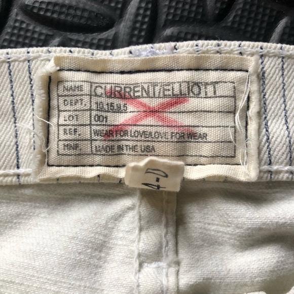 Anthropologie Made in USA Pinstripe Jeans - Picture 6 of 6